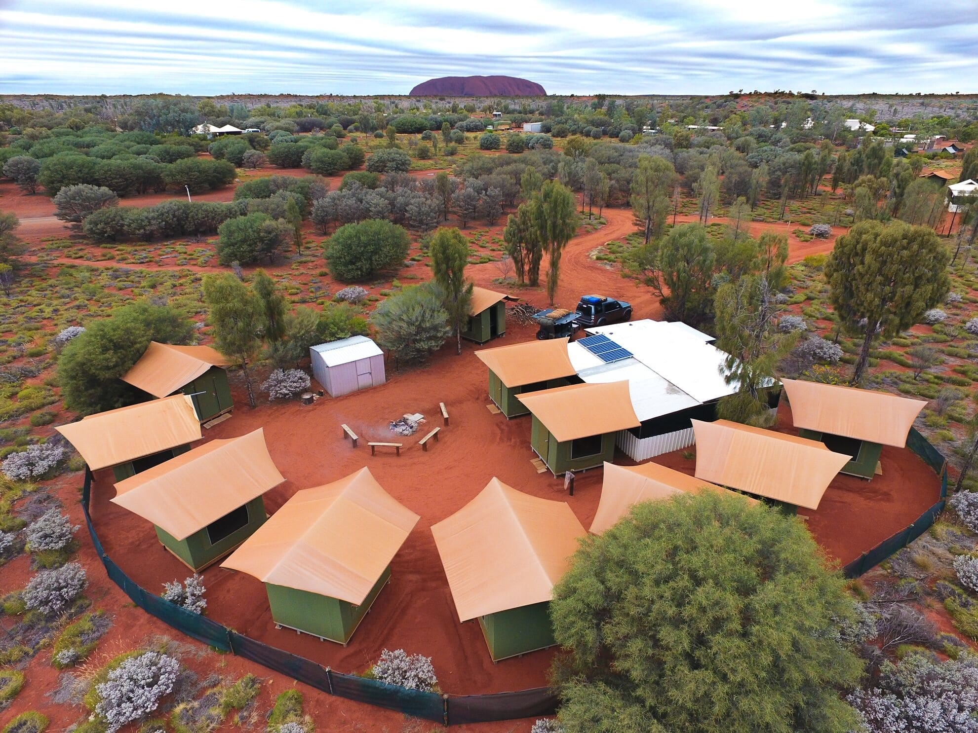 Uluru exclusive permanent campsite