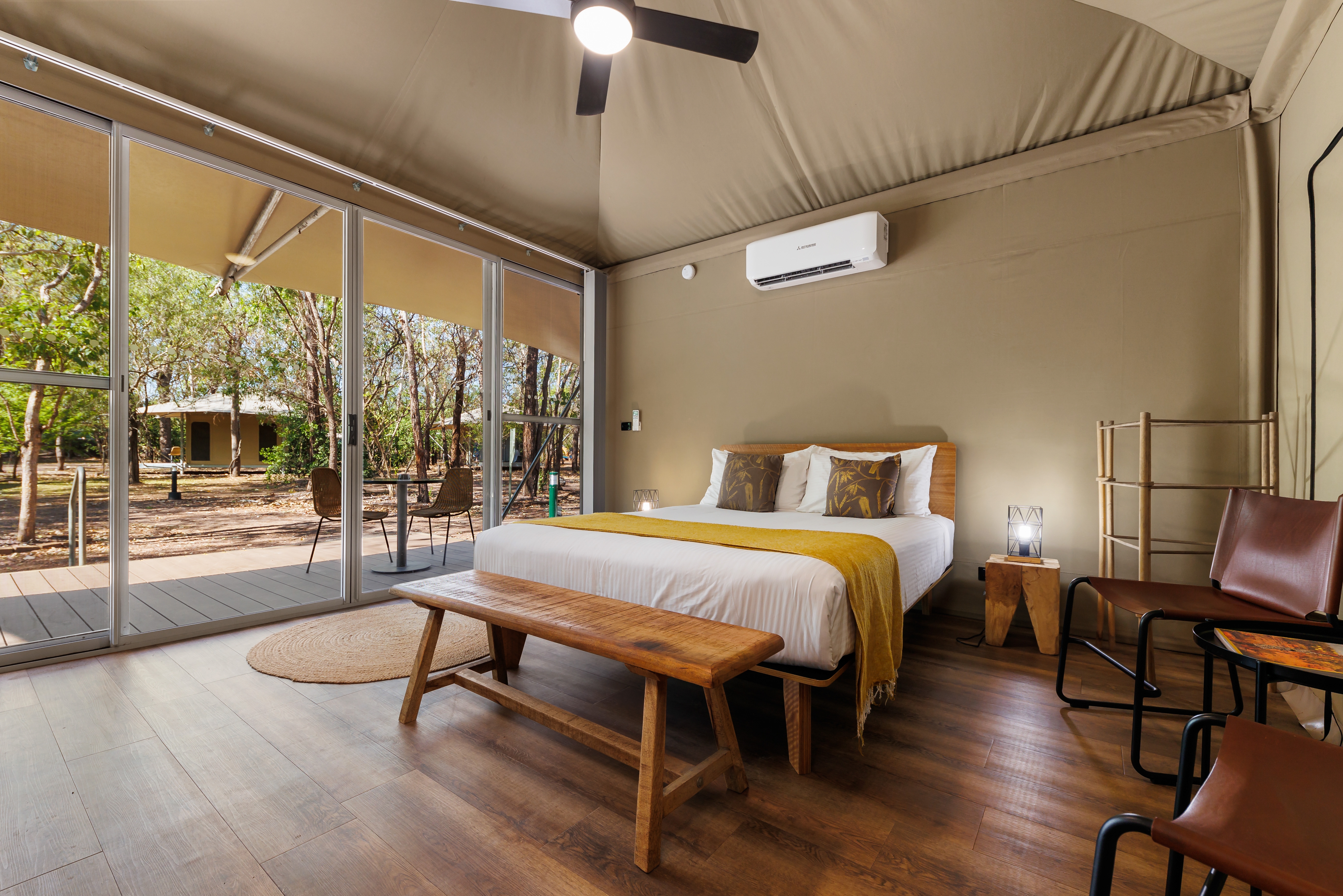 Cooinda Outback Retreat - Air-Conditioned Glamping Tent