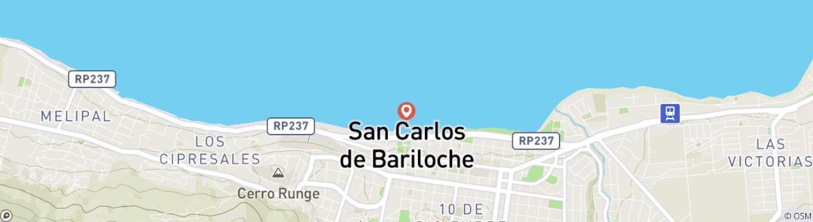 Map of Enchanting Bariloche