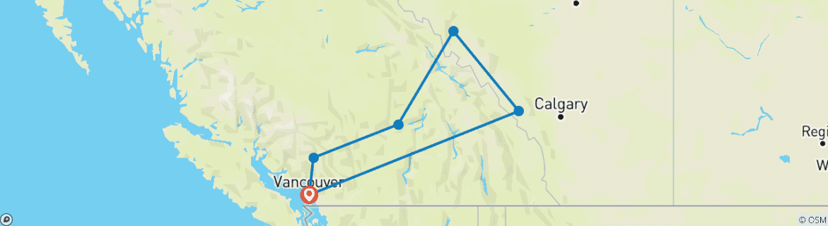 Map of Get Social: Canadian Rockies