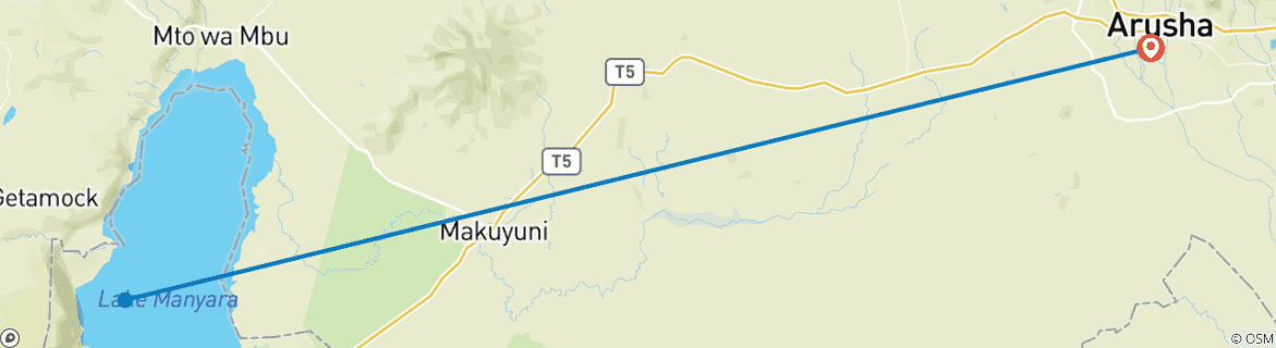 Imagen de un mapa que muestra la ruta del circuito