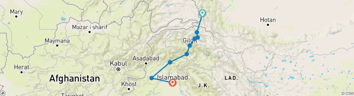 Tour on Silk Road from Tashkurgan China to Islamabad Pakistan by Hunza ...