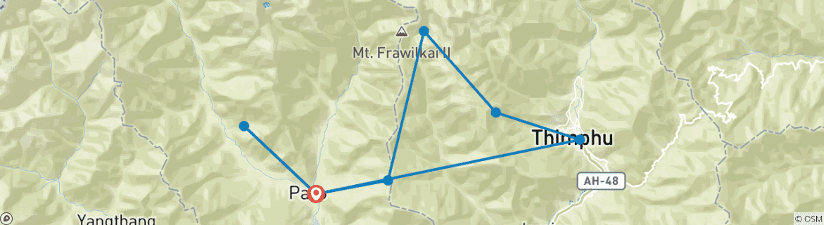 Imagen de un mapa que muestra la ruta del circuito