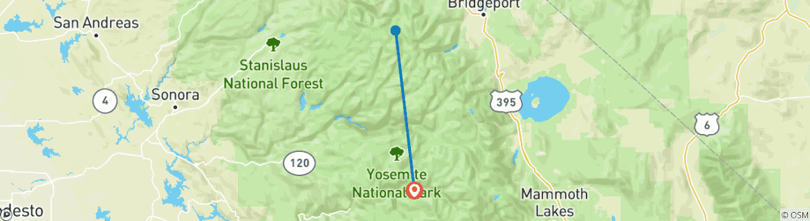 Imagen de un mapa que muestra la ruta del circuito