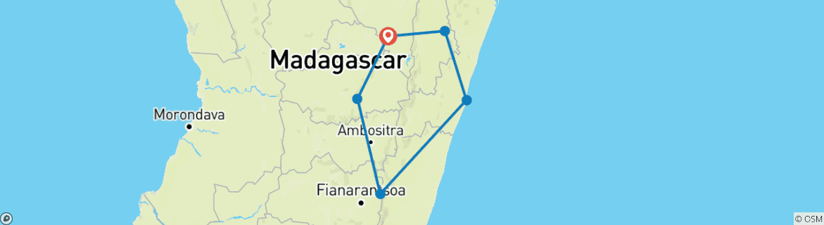 Map of Pangalanes  Channel extraordinary journey