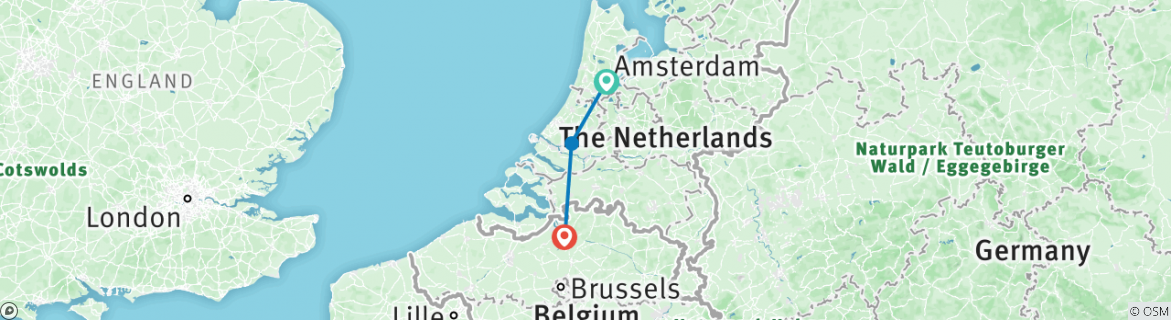 amsterdam cruise port map
