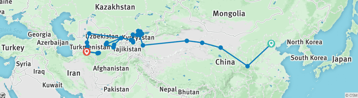 Ultimate Silk Road: Beijing to Ashgabat by Intrepid Travel ...