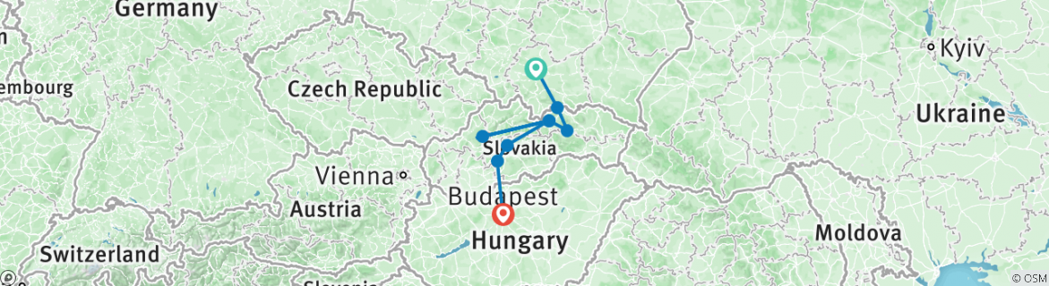 map krakow to budapest        <h3 class=