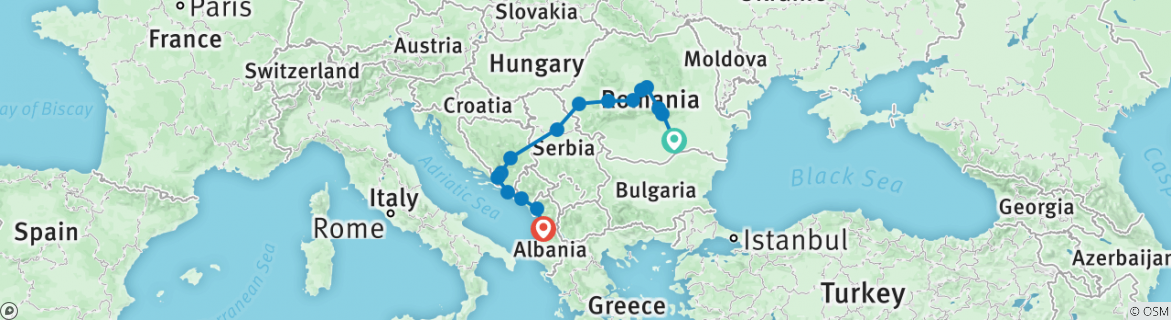 Balkan´s Route (17 destinations) by Europamundo with 7 Tour Reviews ...