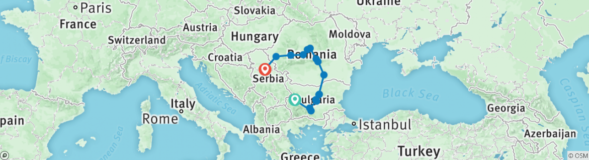 From Sofia to Belgrade by Europamundo with 3 Tour Reviews (Code: 28807