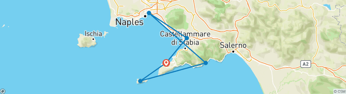 Imagen de un mapa que muestra la ruta del circuito