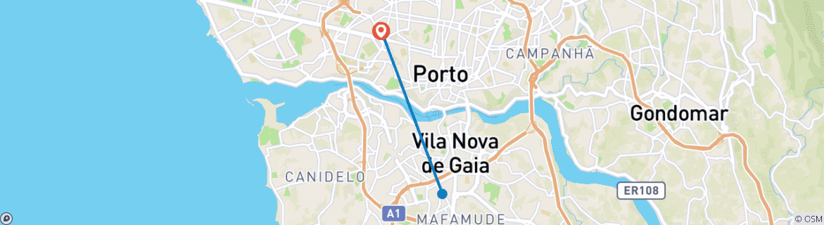 Map of Best of Porto - 3 Days in the North of Portugal