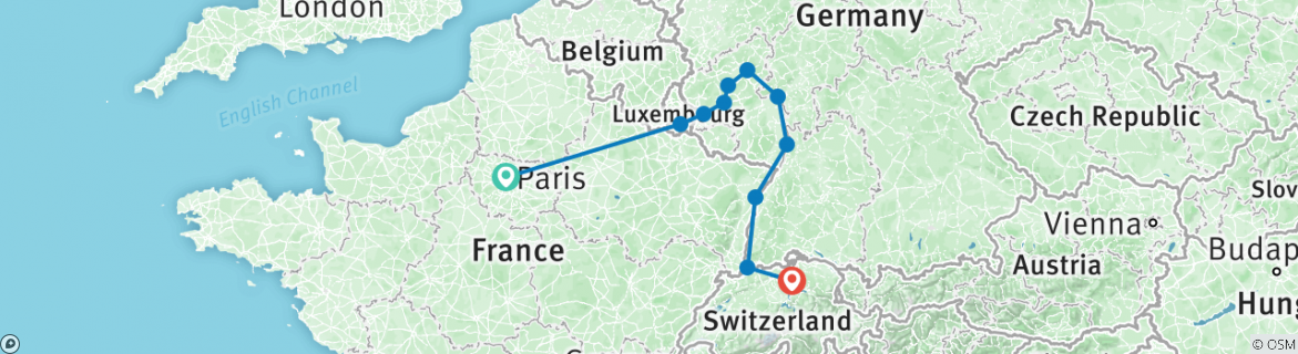 Paris to the Swiss Alps Basel to Trier by Viking Cruises - TourRadar