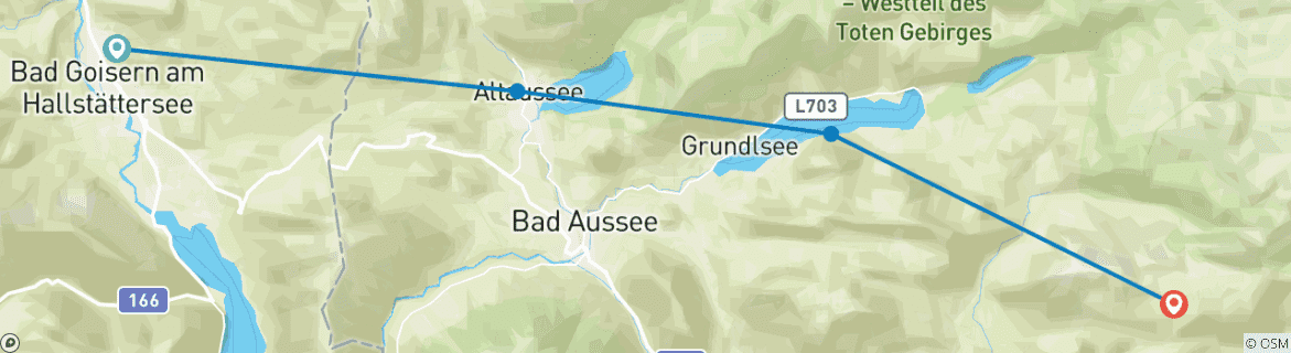 Imagen de un mapa que muestra la ruta del circuito