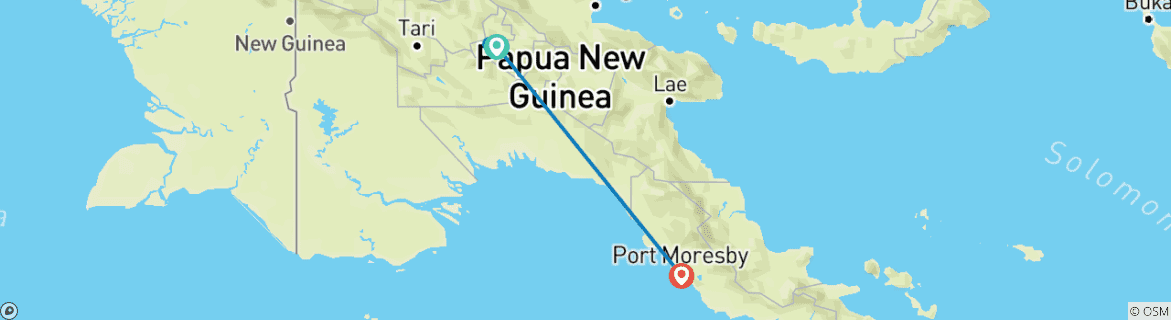 Imagen de un mapa que muestra la ruta del circuito