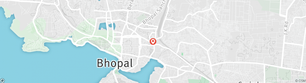 Map of 9-Day Memorable Wellness & Cultural Experiences in the Lake City of  Bhopal  - India