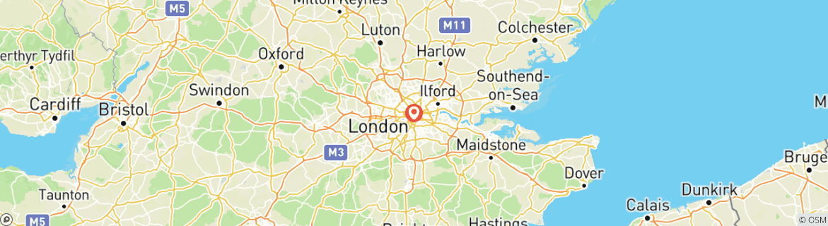 Kaart van Ontdek London - 3 dagen