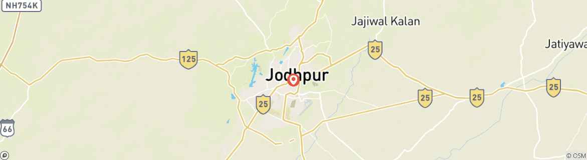 Map of Exploring The Blue City: Jodhpur Tour