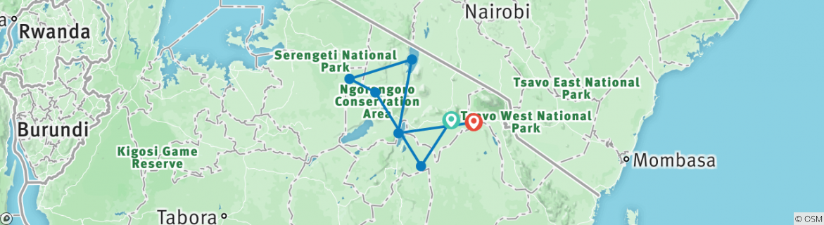lake natron tanzania on map