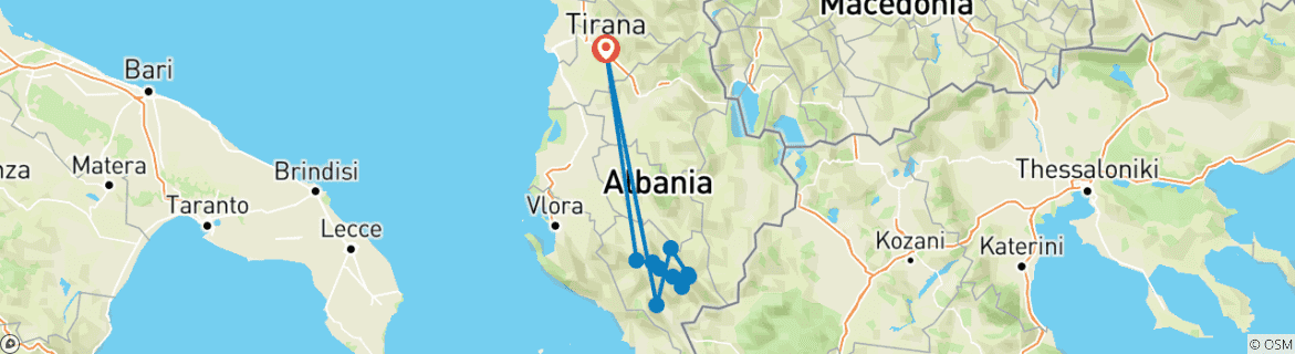 Imagen de un mapa que muestra la ruta del circuito