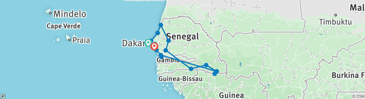 14 Days 13 Nights Senegal Safari Tour by Across Africa Tours & Travel ...