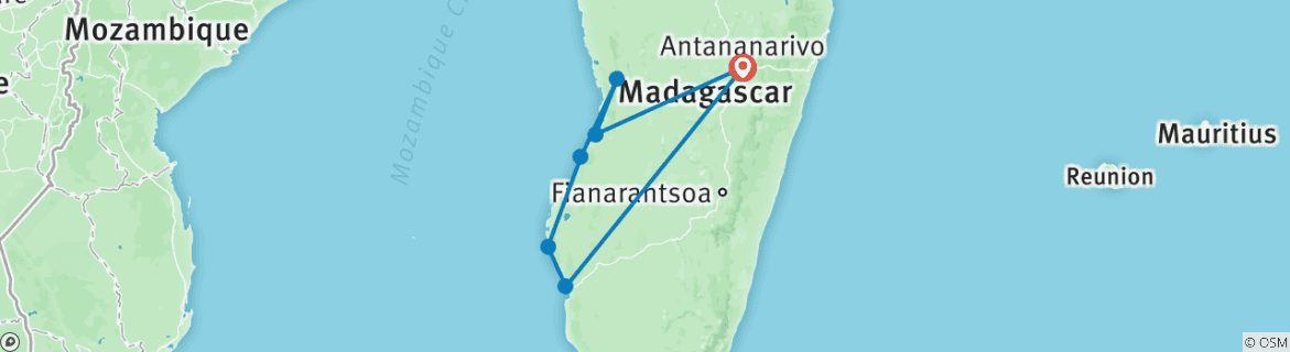 Map of A beautiful escape to the little corner of paradise: Manambato