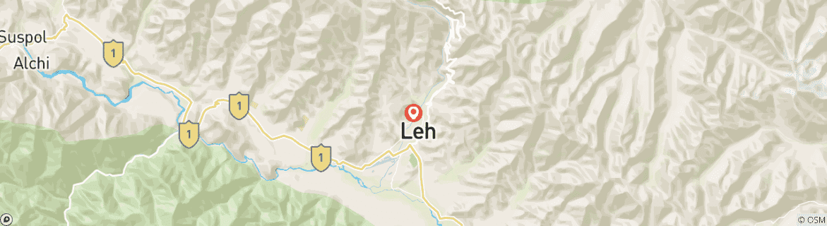 Mapa de Ladakh místico: una expedición cultural