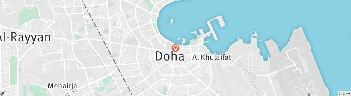 Carte du circuit Escale à Doha et safari dans le désert avec nuitée 3D/2N