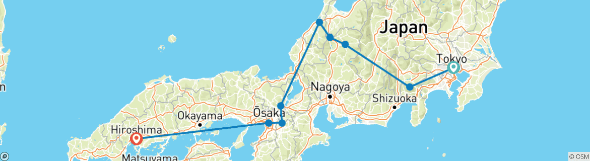 10-Day Golden Route Tour of Japan by Agate Travel (Code: JP04) - TourRadar