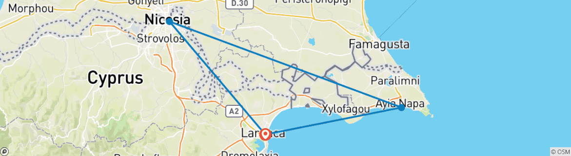 Karte von Die Essenz von Zypern