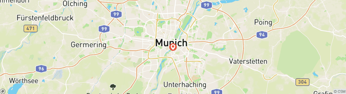Carte du circuit Oktoberfest (à partir de Munich, 4 jours)