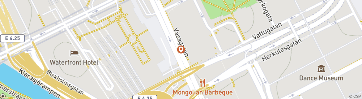 Karte von Stockholm: Städtereise