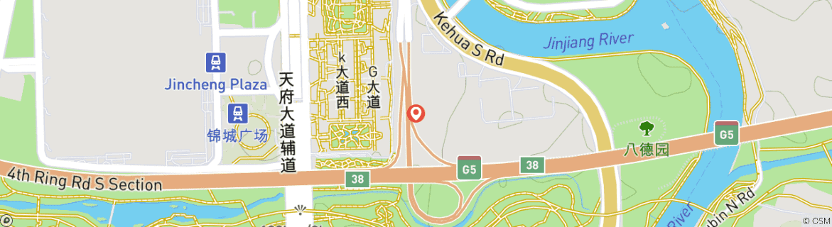Carte du circuit Circuit de 3 jours dans l'ouest du Sichuan : Vallée de Bipenggou et glacier de Dagu depuis Chengdu