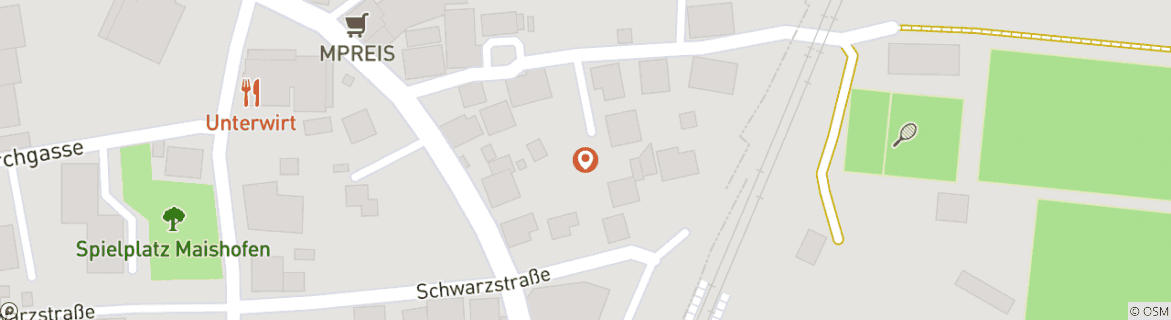 Karte von Panoramawandern im Pinzgau - Sternwandern vom Schloss Kammer (7 Tage)