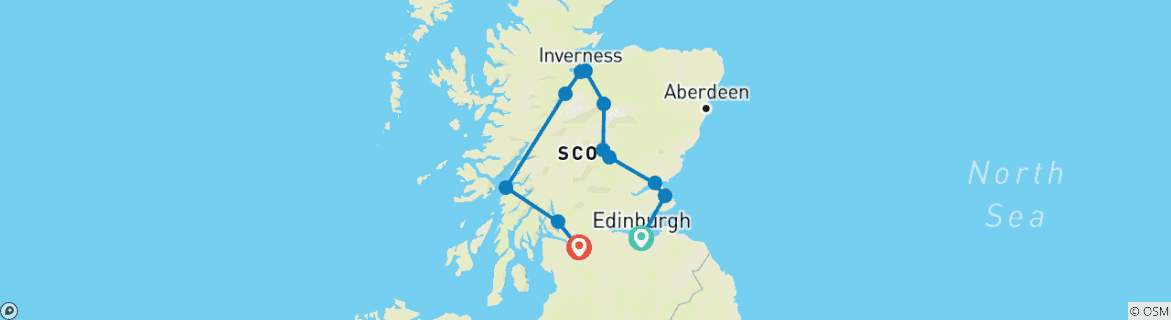 Map of Hot Tam!: Scotland By Design