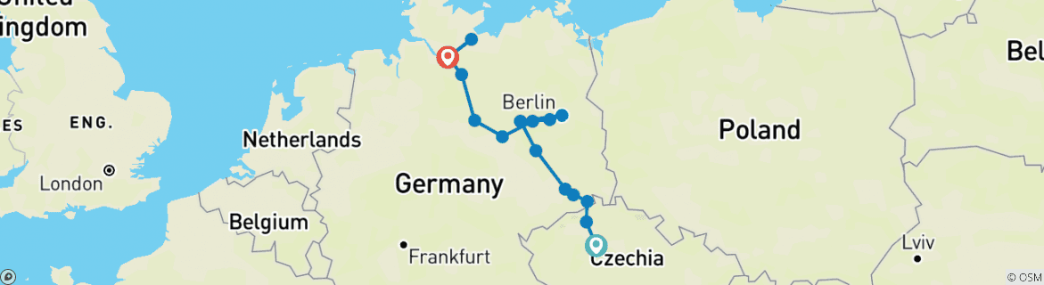 travel from prague to hamburg