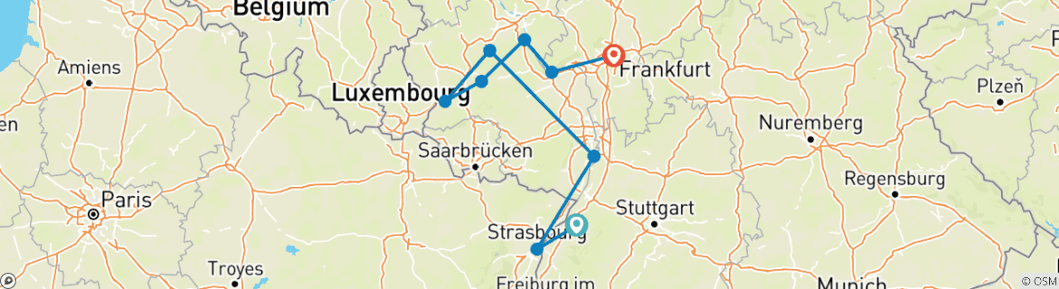 Rhine, Moselle & Blissful Baden-Baden (2023) (Baden-Baden to Frankfurt ...