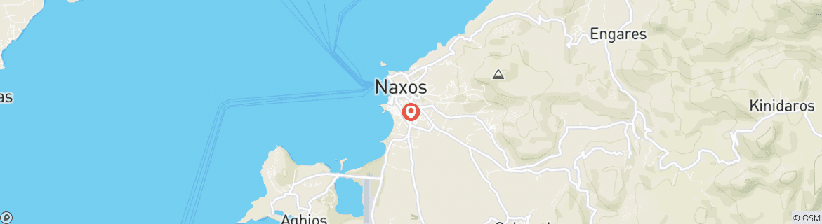 Kaart van Ontsnap naar Naxos, 3 dagen