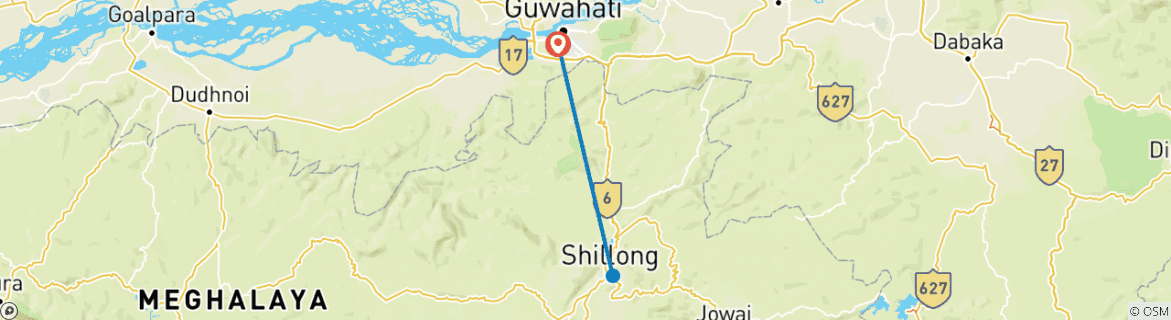 tour plan for guwahati shillong