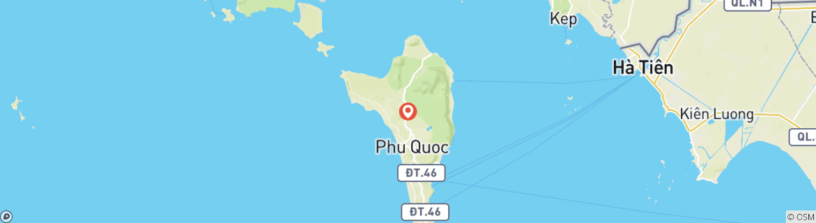 Map of LUXURY WELLNESS PACKAGE IN PHU QUOC: CHRISTMAS AND NEW YEAR