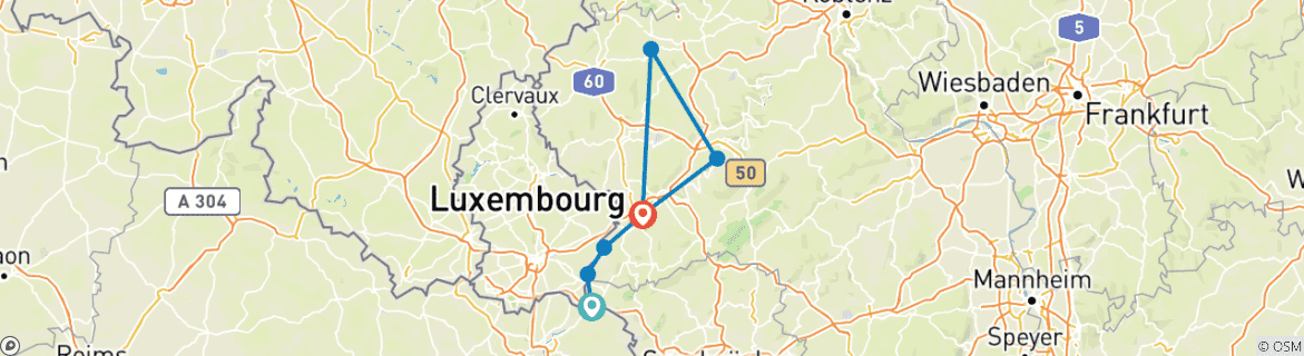 Mosel- & Eifelsteig - From Perl to Trier in 7 days (7 days) by ASI ...