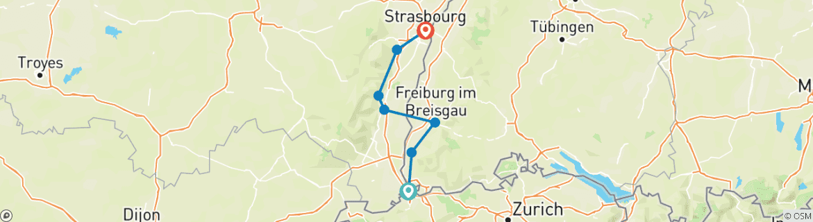 travel from basel to strasbourg