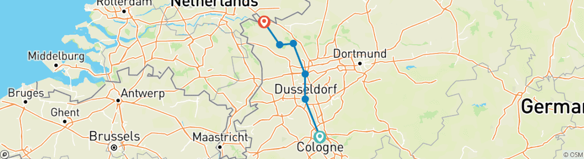 Niederrhein-Radweg ab Köln (7 Tage) von ASI Reisen - TourRadar