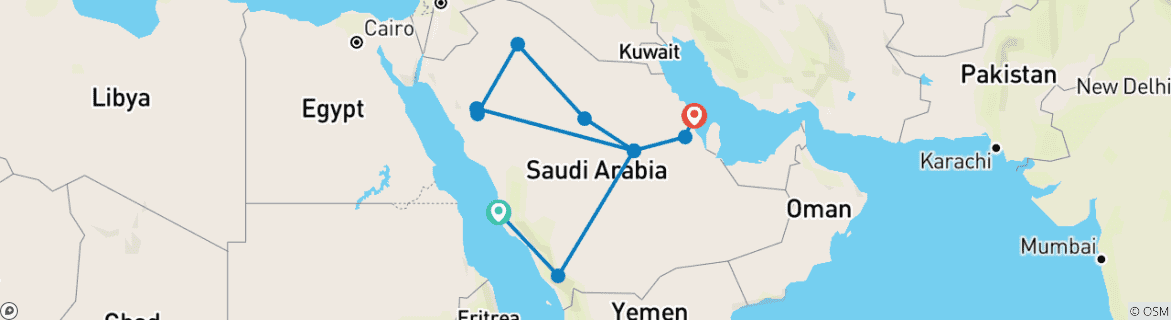 Map of In the Kingdom of Sa'ud