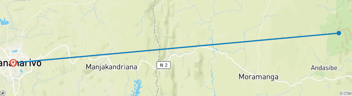 Map of Indri Encounters