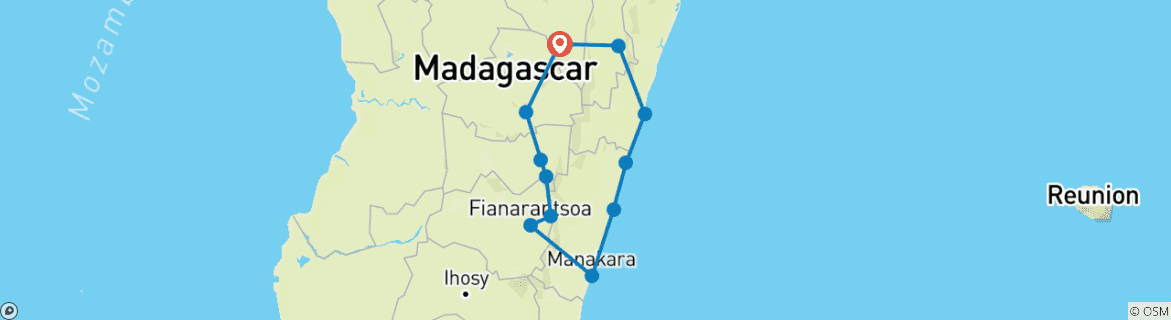 Map of Malagasy Culture Discovery