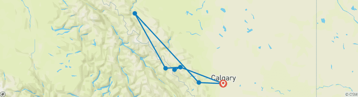 Imagen de un mapa que muestra la ruta del circuito