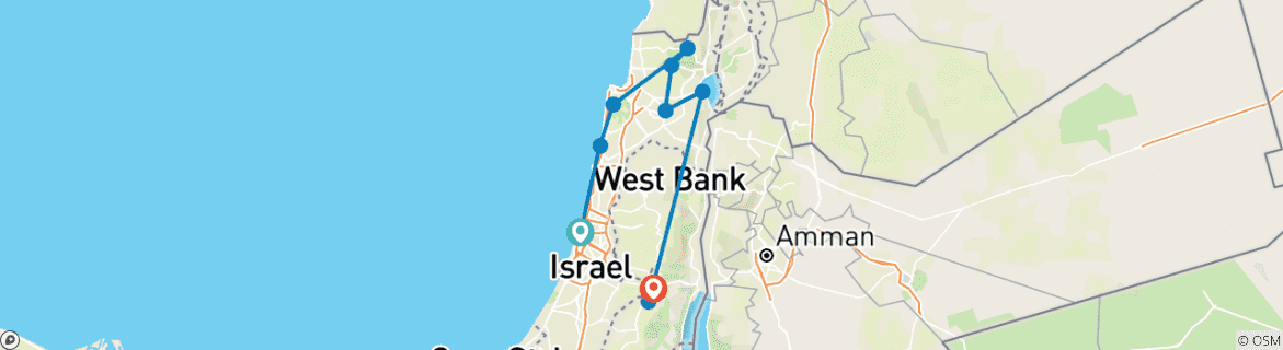 Imagen de un mapa que muestra la ruta del circuito