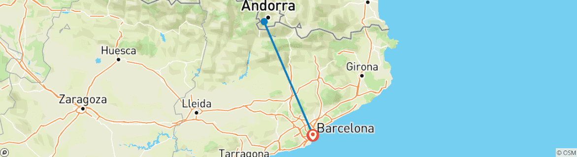 Map of Andorra Ski & Apres