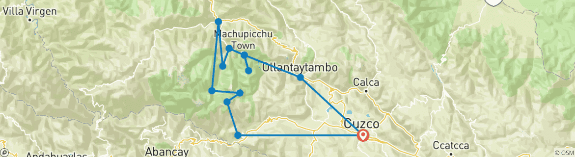 Imagen de un mapa que muestra la ruta del circuito